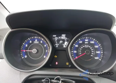 2013 Hyundai Elantra Gls z USA, uszkodzony, nr VIN 5NPDH4AEXDH323928